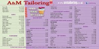 AandM Tailoring Alterations Ironing Loundry Dry Cleaning 1053220 Image 3